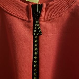 JUST REDUCED St Claire International zippered sweatshirt